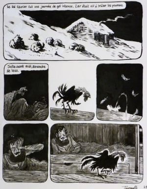 Planche originale La Vierge Froide ; p°21