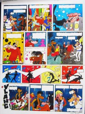 Planche originale Pas De Cadeau a Gromago ; p°28