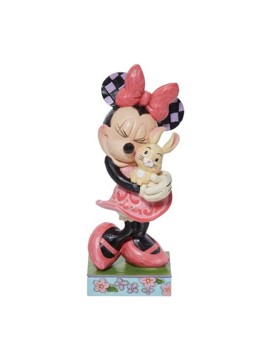 Figurine Minnie Tenant Un Lapin - Disney Traditions main product photo