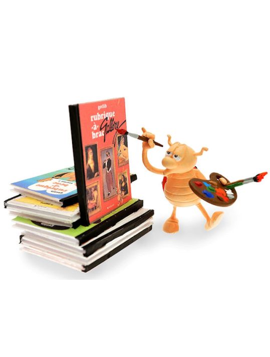 Figurine La Coccinelle de Gotlib peintre main product photo