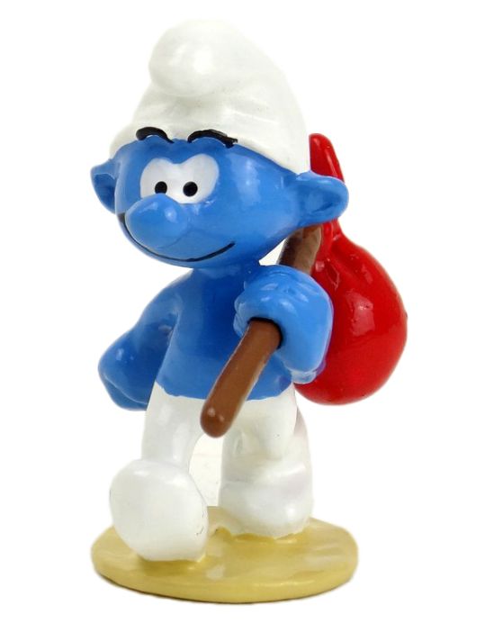 Figurine Schtroumpf baluchon main product photo