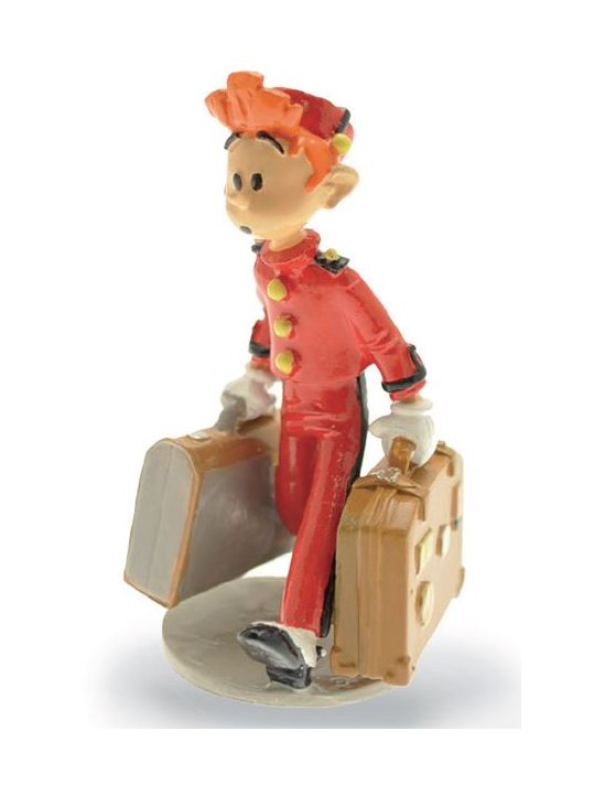 Figurine Spirou et ses valises main product photo