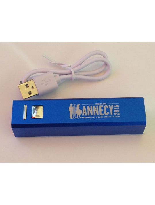 Batterie portable Festival animation Annecy 2016 - bleu main product photo