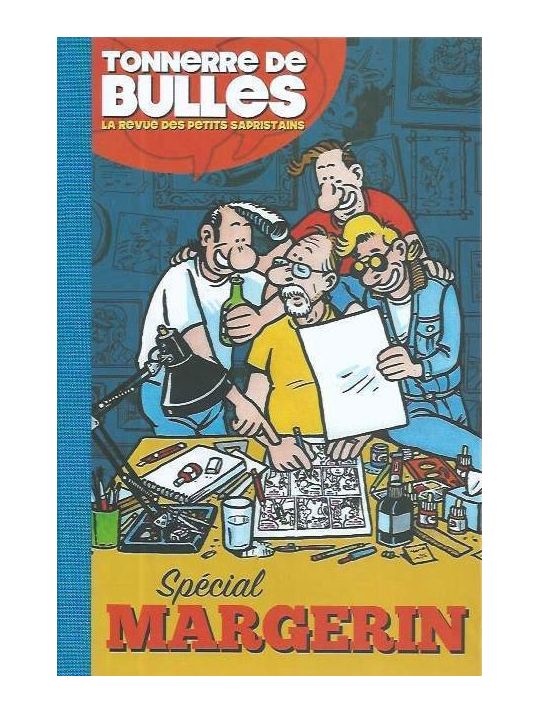 Tonnerre de bulles - Spécial Margerin (éd. toilée) + ex-libris signés offerts main product photo