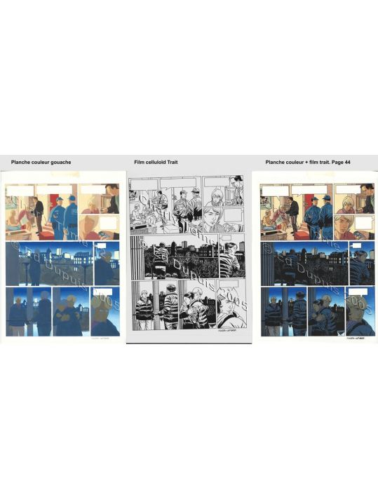 Charly tome 12 - Planche originale couleur trait page 44 main product photo
