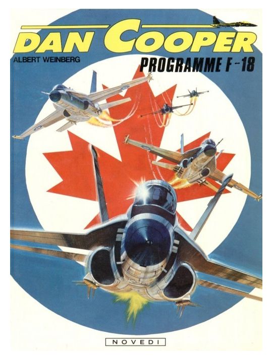 Dan Cooper (Les aventures de) tome 27 - Programme F-18 (éd. 1981) main product photo