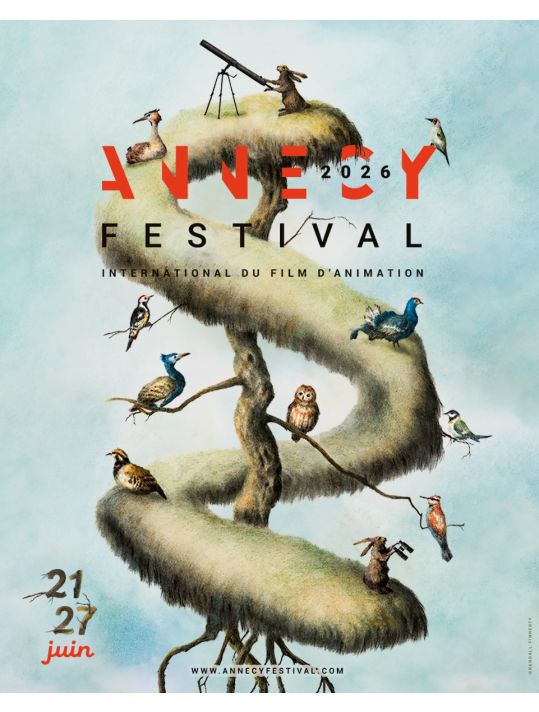 Affiche Festival d'Animation d'Annecy 2026 40x60 cm main product photo