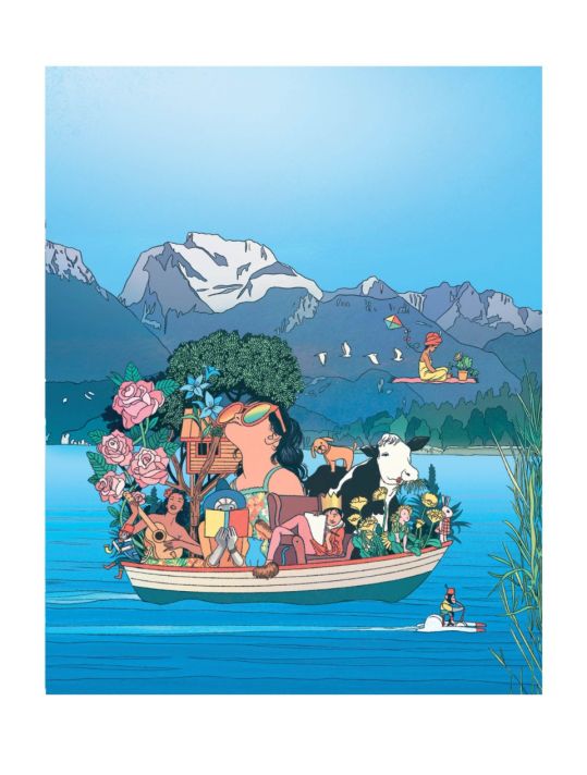 Affiche luxe Sevrier BD 2026 - Régis Lejonc main product photo
