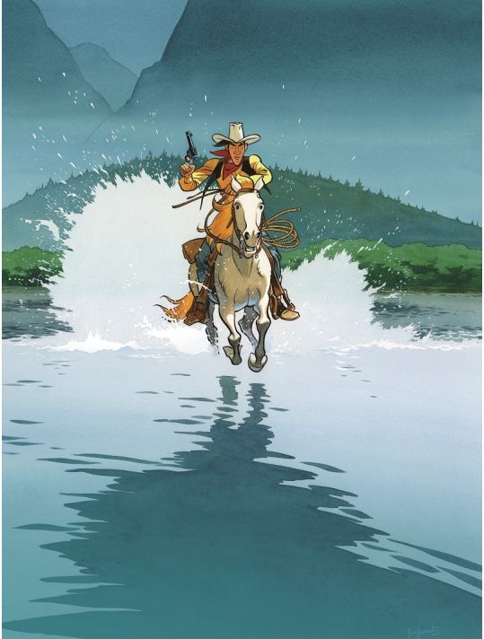 Affiche luxe n&s Matthieu Bonhomme - SevrierBD 2022 main product photo
