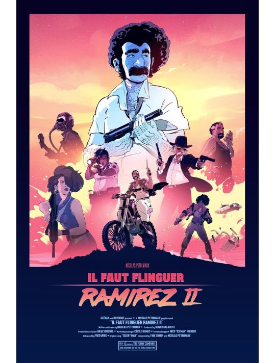 Affiche Il Faut Flinguer Ramirez II (40x60cm) - n&s main product photo