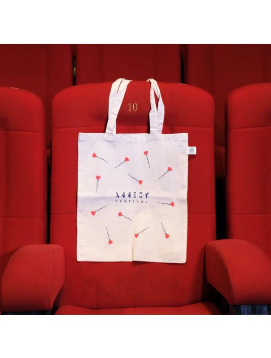 Totebag écru Festival Animation Annecy 2024 main product photo
