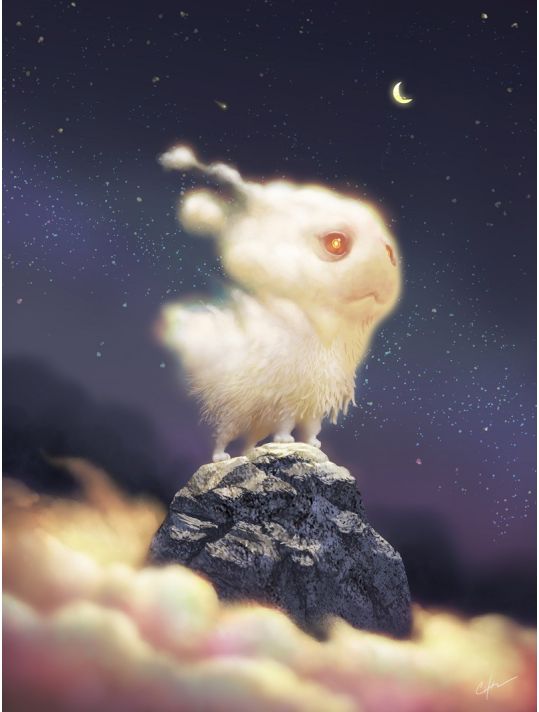 Affiche Bobby Chiu - La Tête Dans Les Nuages (n&s) main product photo