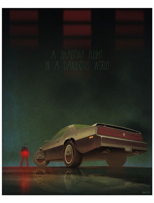 Affiche Banncars - Knight Rider (K2000) Night main product photo