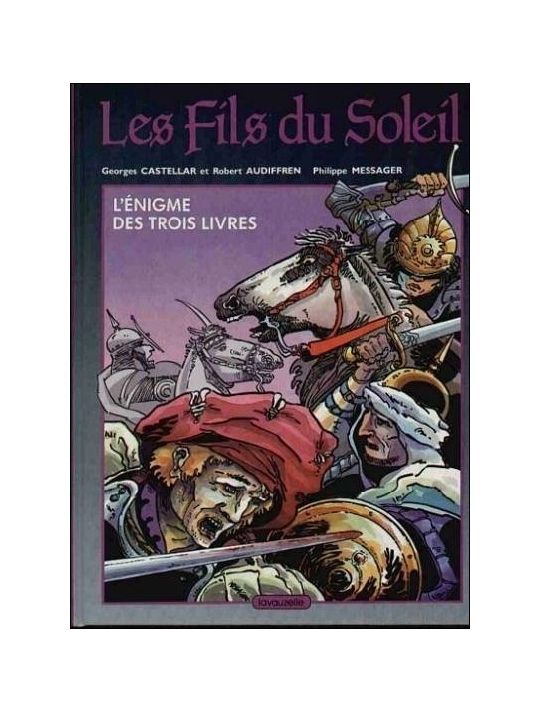 Fils du soleil (Les) tome 1 - L'énigme des trois livres (éd. 1987) main product photo