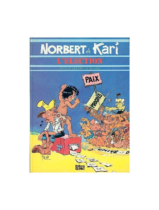 Norbert et Kari tome 5 - L'élection (éd. 1981) main product photo