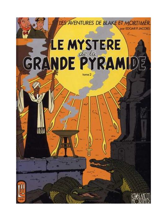Blake et Mortimer (France Loisirs) tome 5 - Le Mystère de la Grande Pyramide - Tome 2 (éd. 1987) main product photo