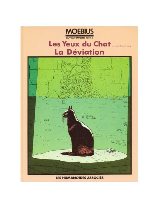 moebius yeux chat tome 6 main product photo