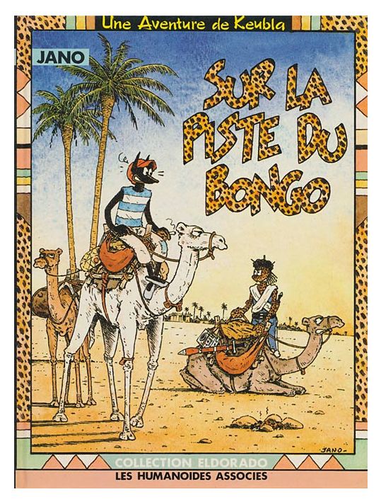 Keubla tome 1 - Sur la piste du bongo (éd. 1986) main product photo