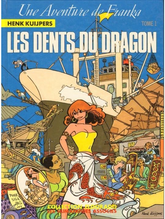 Franka (Les Humanoïdes Associés) tome 1 - Les dents du dragon Tome 1 (éd. 1987) main product photo