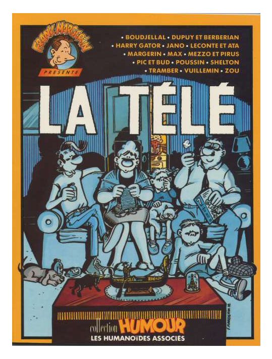 Frank Margerin présente tome 3 - La télé (éd. 1989) main product photo