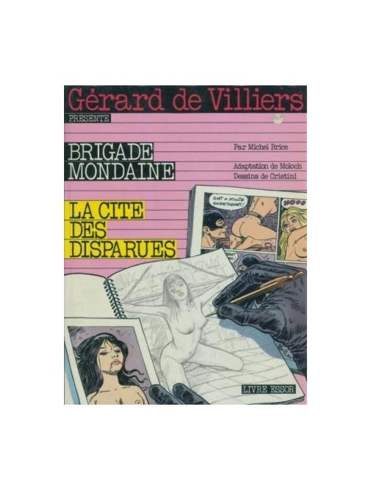Brigade mondaine tome 2 - La Cité des disparues (éd. 1983) main product photo