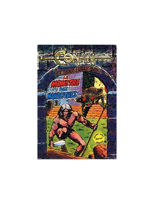 Conan (Pocket Color Marvel Aredit) tome 5 - Le monstre des monolithes (éd. 1984) main product photo