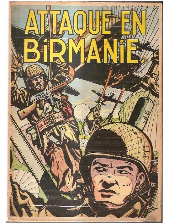 Buck Danny tome 6 - Attaque en Birmanie (éd. 1953) main product photo