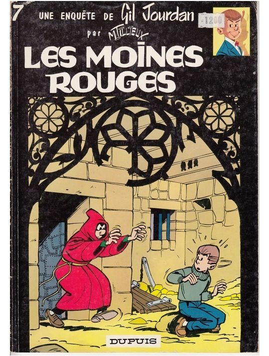 Gil Jourdan tome 7 - Les moines rouges (éd. 1977) main product photo
