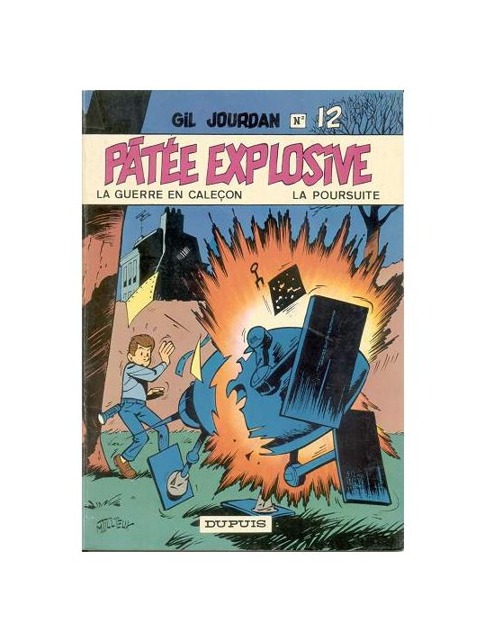 Gil Jourdan tome 12 - Pâtée explosive (éd. 1971) main product photo