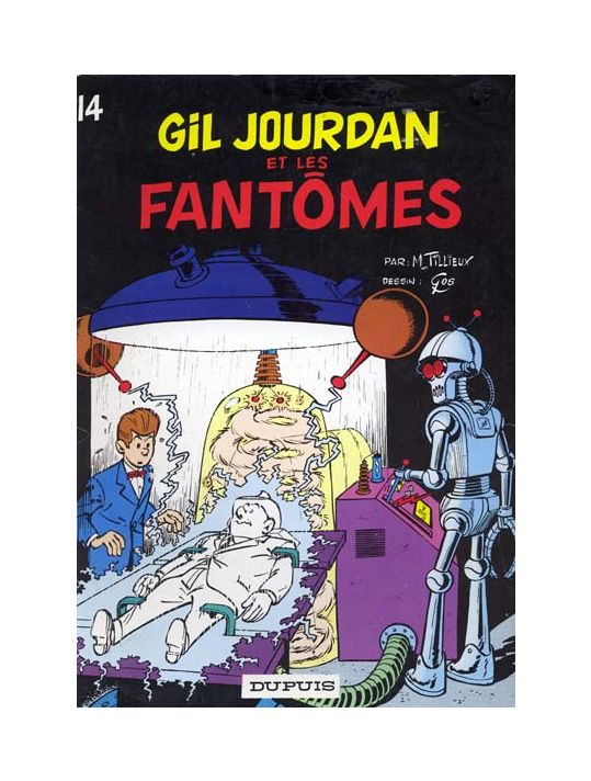 Gil Jourdan tome 14 - Gil Jourdan et les fantômes (éd. 1972) main product photo