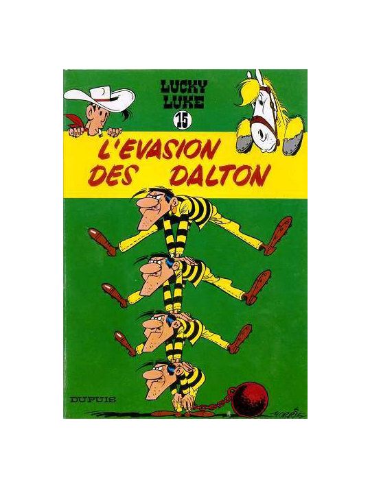 Lucky Luke tome 15 - L'évasion des Dalton main product photo