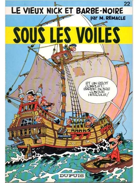Vieux Nick et Barbe-Noire (Le) tome 22 - Sous les voiles (éd. 1979) main product photo