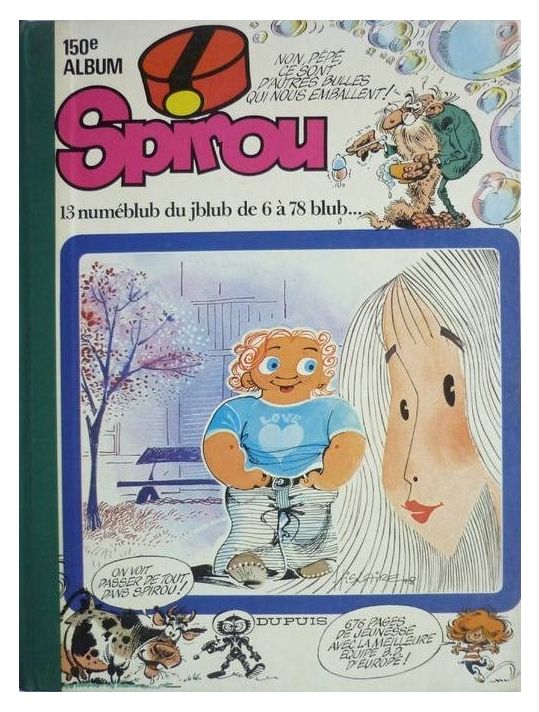 (Recueil) Spirou (Album du journal) tome 150 - Spirou album du journal (éd. 1978) main product photo