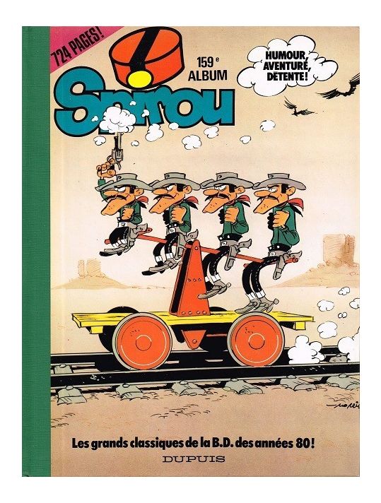 (Recueil) Spirou (Album du journal) tome 159 - Spirou album du journal (éd. 1980) main product photo