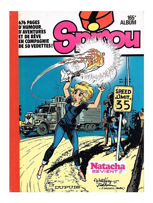 (Recueil) Spirou (Album du journal) tome 165 - Spirou album du journal (éd. 1983) main product photo