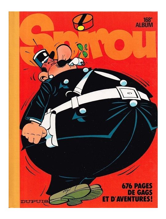(Recueil) Spirou (Album du journal) tome 168 - Spirou album du journal (éd. 1983) main product photo