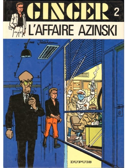 Ginger tome 5 - L'affaire Azinski (éd. 1984) main product photo