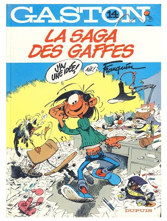 Gaston tome 14 - La saga des gaffes main product photo