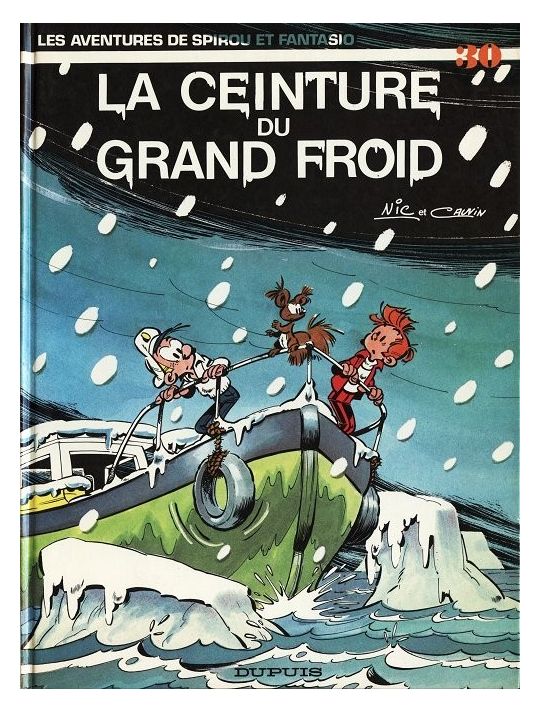 Spirou et Fantasio tome 30 - La ceinture du grand froid main product photo