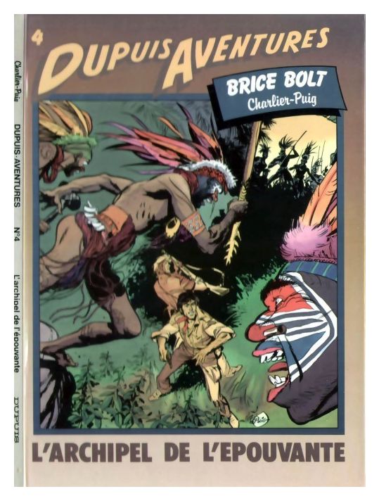 Brice Bolt tome 1 - L'archipel de l'épouvante (éd. 1984) main product photo