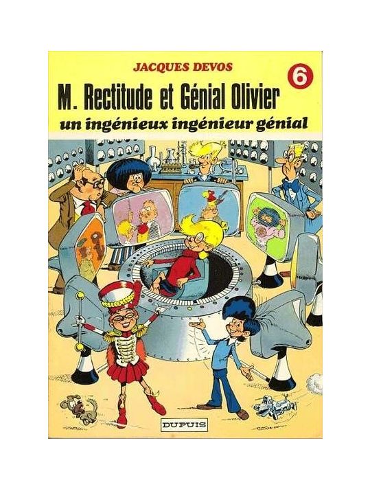 Génial Olivier tome 6 - Un ingénieux ingénieur génial (éd. 1985) main product photo