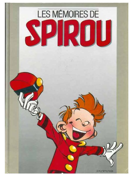 Spirou et Fantasio -2- (Divers) - Les mémoires de spirou (éd. 1989) main product photo
