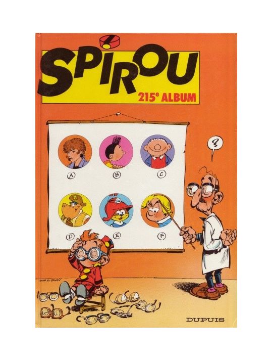 (Recueil) Spirou (Album du journal) tome 215 - Spirou album du journal (éd. 1993) main product photo