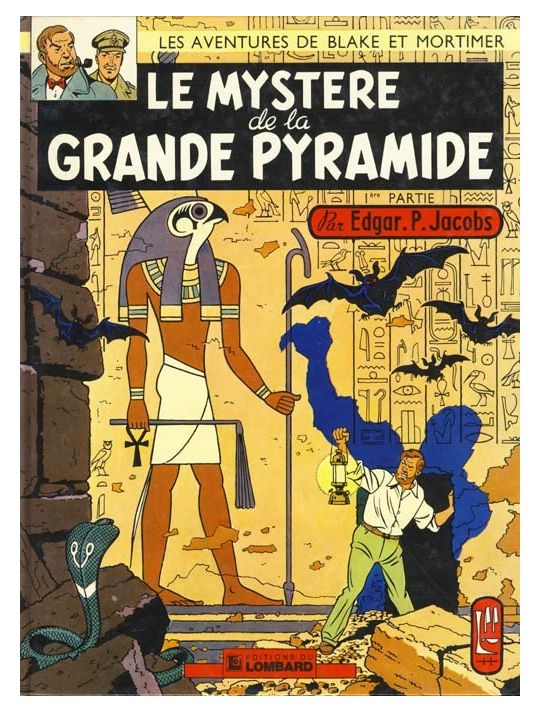 Blake et Mortimer (Historique) tome 3 - Le Mystère de la Grande Pyramide - 1re partie (éd. 1982) main product photo