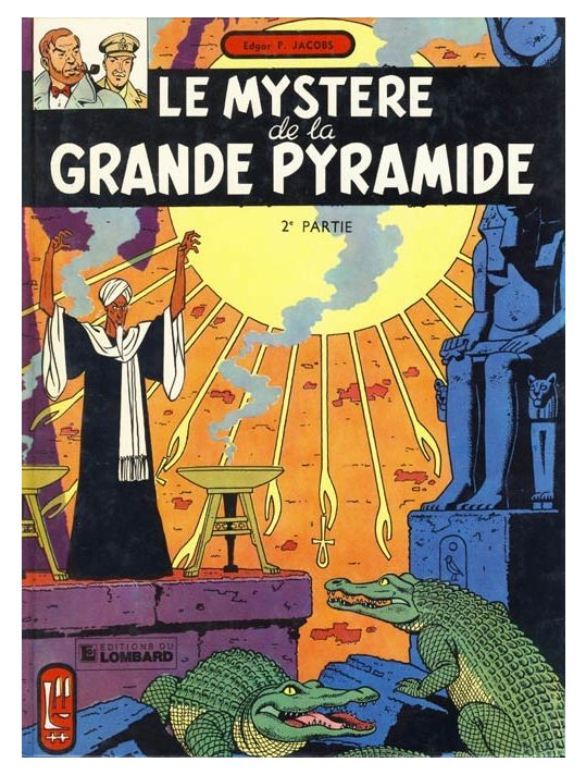 Blake et Mortimer (Historique) tome 4 - Le Mystère de la Grande Pyramide - 2e partie (éd. 1982) main product photo
