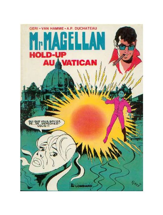 Mr Magellan (série actuelle) tome 5 - Hold-up au Vatican (éd. 1984) main product photo