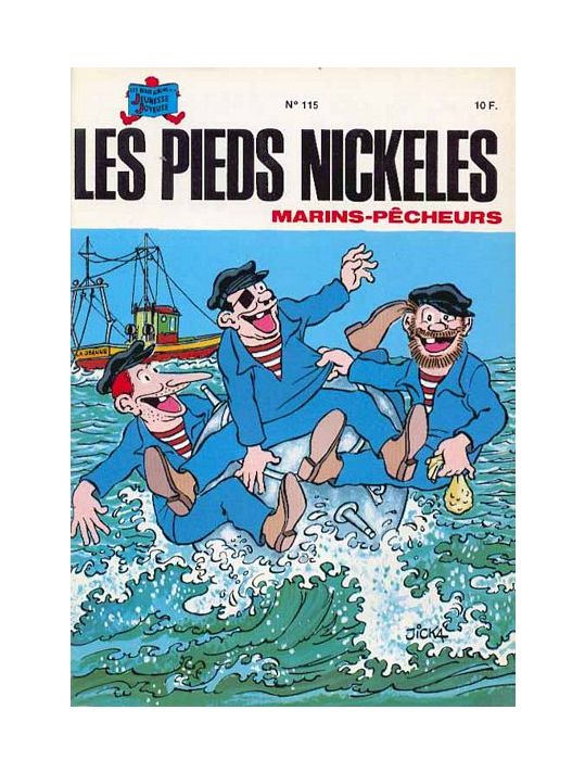 Les Pieds Nickelés (3e série) (1946-1988) tome 115 - Les Pieds Nickelés marins-pêcheurs main product photo