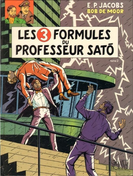 Blake et Mortimer (Éditions Blake et Mortimer) tome 12 - Les 3 Formules du Professeur Satô - Tome 2 (éd. 1990) main product photo