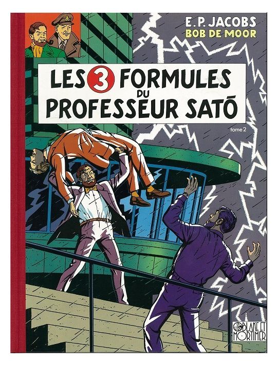 Blake et Mortimer (Éditions Blake et Mortimer) tome 12 - Les 3 Formules du Professeur Satô - Tome 2 (éd. 1991) main product photo