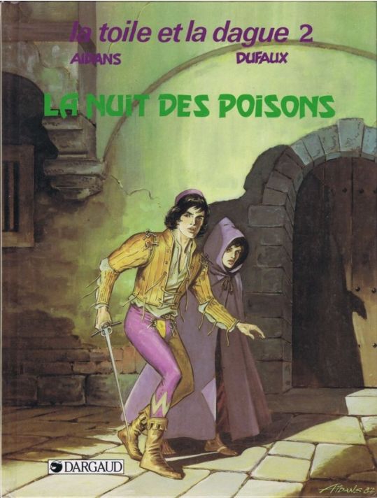 Toile et la dague (la) tome 2 - La nuit des poisons (éd. 1988) main product photo